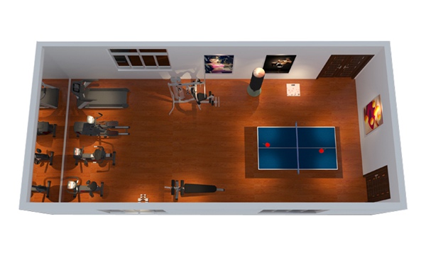 150平方健身房配置方案-广西333体育健身器材有限公司